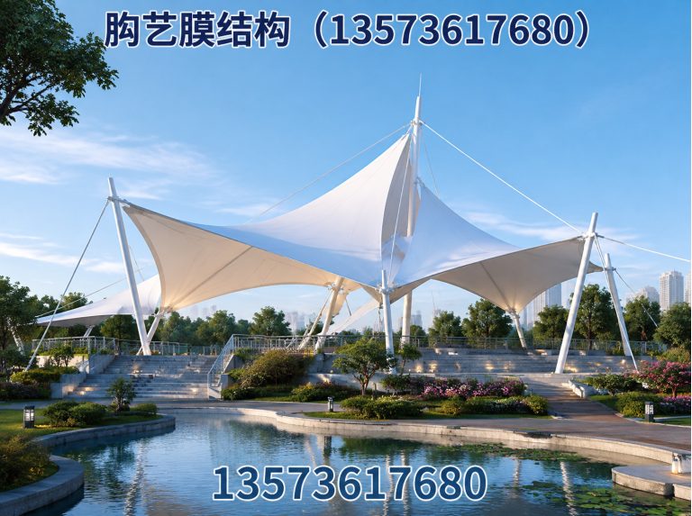 坊子区充电桩车棚展示图
